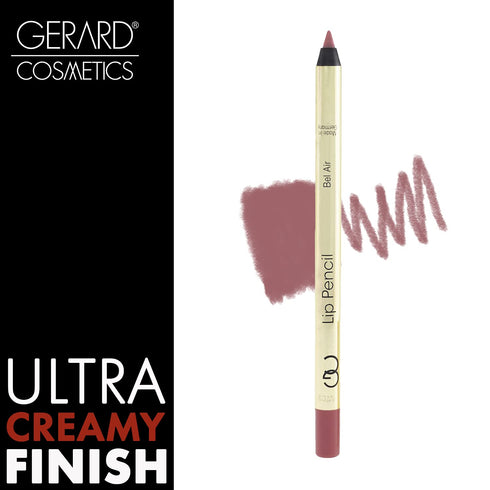 Gerard Cosmetics Lip Pencil (Bel Air) | Ultra Pigmented Matte Pink Lip Liner | Long lasting | Hydrating Creamy Formula | Cruelty Free...