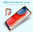 for Moto G Play 2021/Motorola G Play 2021 Case with Tempered Glass Screen Protector, Clear Gradient Slim TPU Back Phone Protective Cover for Motor...