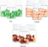WLLHYF 4Pcs Clear Pill Bottle, 100ml Empty Clear Plastic Pill Bottles Medicine Bottle Empty Reagent Bottle Chemical Containers with Caps for Liqui...