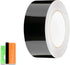 2 in x 25 FT Gloss Black Vinyl Wrap Kit Sticker Decal for Black Out Chrome Remove Window Trim Door Trim Self-Adhesive Air Release Waterproof and S...