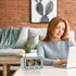 SGVAHY Tissue Box Holder Retro TV Tissue Box Cover Cute and Practical Cell Phone Holder Tampon Holder for Bathroom Kitchen Bedroom Dressers Desks ...