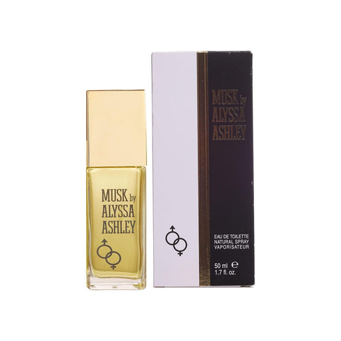 Alyssa Ashley Musk Eau De Toilette Spray,Silver 1.7 Ounce...