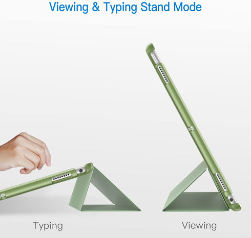 JETech Case for iPad Pro 10.5-Inch and iPad Air 3 (10.5-Inch 2019, 3rd Generation), Smart Cover Auto Wake/Sleep Cover (Matcha Green)...