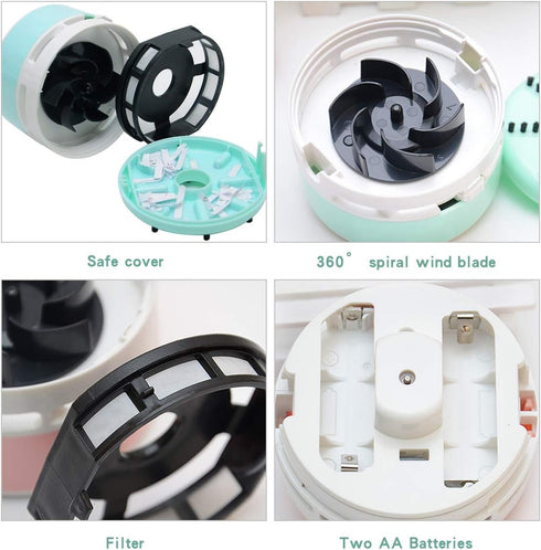 iSuperb Desktop Vacuum Cleaner Portable Keyboard Sweeper Mini Crumb Vacuum Cleaner Table Food Rubber Crumb Dust Remover Cleaner for Home, Office, ...