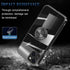 Compatible with iPhone 13 Case 6.1 inch with Ring Holder Kickstand Clear Soft Silicone Flexible Shockproof TPU Cover Transparent Protective Phone ...