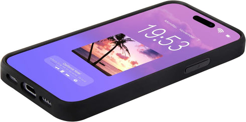 Natural Wood Case Compatible with iPhone 15 Pro Max Wood Cases Wooden Shockproof Protective Cover Unique Classy Vintage Slim Elegant Minimalist Th...