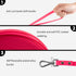Dog Training Long Leash Waterproof Long Line Heavy Duty Outdoor Recall Lead 10ft 15ft 20ft 30ft 50ft for Small Medium Large Dog (20FT, Rose Pink)...