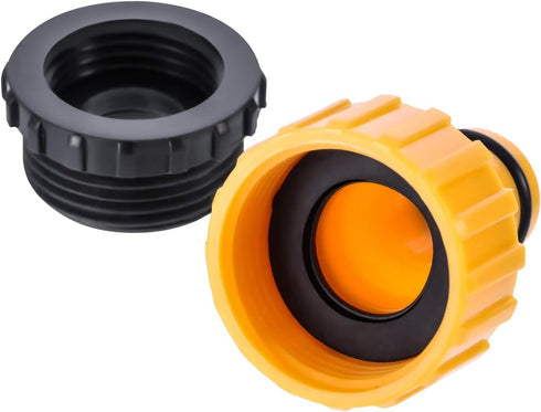 Tatuo 20 Pack Garden Hose Washers Rubber Washers Seals, Self Locking Tabs Keep Washer Firmly Set Inside Fittings for Garden Hose and Water Faucet...