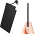 Auskang Slim Power Bank for Travel-5000mAh USB C Portable Charger Built in Cable- Airplane Safe Thin Battery Pack Compatible with iPhone16 15 Devi...