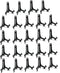 Artliving 4" Black Plastic Stand Cookie Holder Display Stand Place Card Holder Display Easels at Weddings, Birthday Party(24 Pack)...