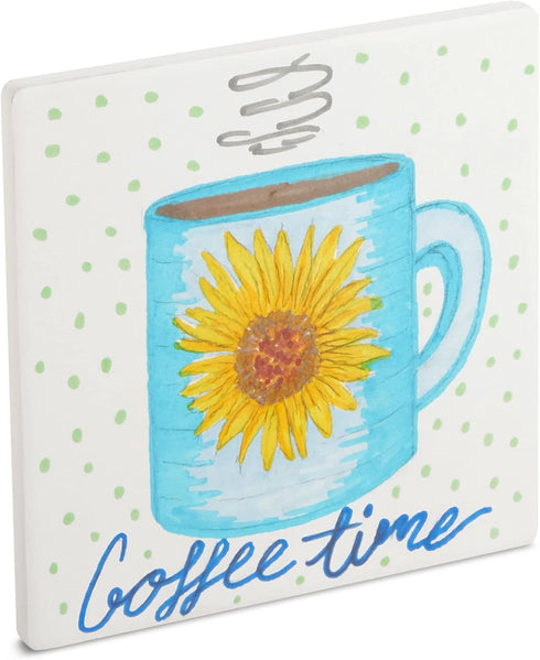 Bright Creations White Square Ceramic Coasters - 4 in x 4 in Unglazed Tiles with Cork Backing, 12 Pack - Blank Ceramic Square Coasters for Crafts ...