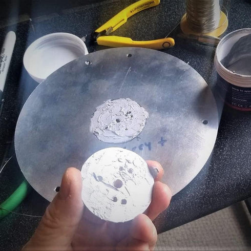 YXQ 5730 LED Chip Bulb Module 300mA 9W 18 LEDs Circular Pure White Super Bright 6000K High Power Aluminium Board for Replacing Floodlight Lamp(50m...