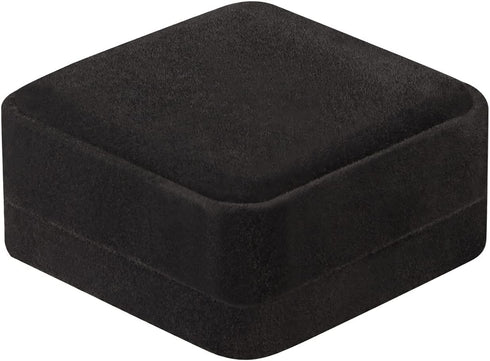 LETURE 2 Pieces Classic Velvet Bracelet Bangle Gift Box, Jewelry Box Bracelets Display Storage Case for Gift, Wedding, Engagement, Proposal, Birth...