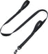 Heavy Duty Dog Leash for Medium to Large Dogs with Two Padded Handles 5FT, Double Handle Dog Leash (Black, 5 FT x 1" Wide)...