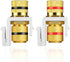 TNP Banana Jack Keystone Insert (Set of 4) - Stereo Speaker Banana Connector Binding Post Snap in Adapter Socket Female Port Inline Coupler for Wa...