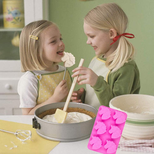 Palksky 6 Cavities Silicone Soap Molds/Bath Bomb Mold, Christmas Soap Molds for Soap Making Pudding Loaf Brownie Cornbread Chocolate Candy Jelly R...