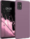 kwmobile Case Compatible with Samsung Galaxy A51 Case - Soft Slim Protective TPU Silicone Cover - Grape Purple...