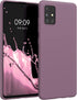kwmobile Case Compatible with Samsung Galaxy A51 Case - Soft Slim Protective TPU Silicone Cover - Grape Purple...
