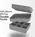 glacio Silicone Ice Cube Trays – Large Silicone Molds for 2-Inch Ice Cubes and Spheres Whiskey Ice Cube Trays with Lids for Cocktails & Bourbon – ...