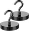 LOVIMAG Black Magnetic Hooks, 150LBS Magnet Hooks for Hanging Heavy Duty, Magnetic Hooks Cruise for Home Improvement Must Haves,Toolbox, Kitchen, ...