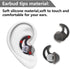 Small Earbud Tips Earbud Replacement Tips Silicone Ear Tips Compatible with Bose QC20 QC20i SoundSport SIE2i IE2 IE3 Headphone Rubber Tips Earbud ...