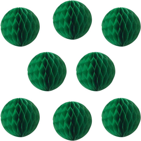 8pcs 10 inch Paper Honeycomb Balls Decorative Tissue Pom Poms Flower Art Hanging Balls for Birthday Wedding Nursery Baby Shower Home Decor (10inch...
