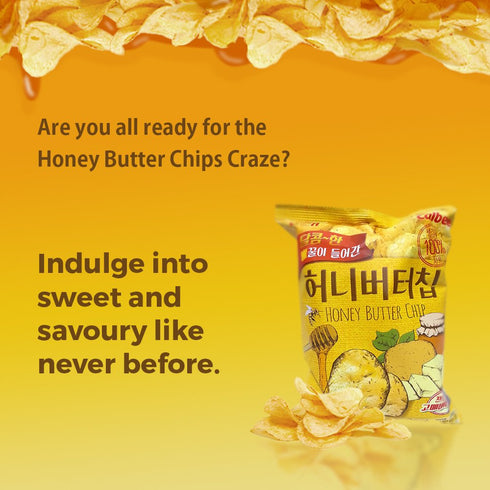 Haitai Honey Butter Chip New Korea Potato Snack (60g x 2)...