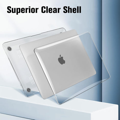 Fintie Case for MacBook Air 13 Inch A2337 (M1) / A2179 / A1932 (2022 2021 2020 2019 2018 Release) - Snap On Hard Shell Case Cover for MacBook Air ...