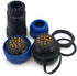 SD28 28MM IP68 16Pin Panel Mount Waterproof Wire Connector,Industrial Power Cable Connector (16-Pin, Panel Mount-Plug(male)&Socket(female))...