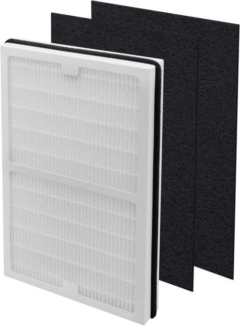 Replacement Idylis Filter C for Idylis Air Purifier IAF-H-100C, IAP-10-200, IAP-10-280 Model, Idylis C True Hepa Filter & 2 Activated Carbon Pre-F...