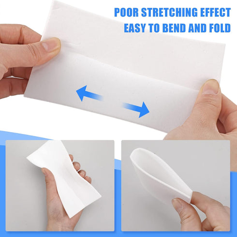 100 Pack Eraser Sheets Disposable Thin Cleaning Sponges Sheets Magic Melamine Foam Sponge Pads Home Eraser Wipes for Kitchen Shoe Furniture Bathro...