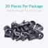 Lantee 10mm Fender Push in Retainer Fastener Clips for Honda 91503-SZ5-003, Pack of 20...