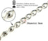 Heavy Duty Dog Leash,4FT/6FT Metal Dog Leash Dog Chain with Comfortable Handle for Medium & Large Size Dogs , Improved Dog Safety & Comfort ?Attac...