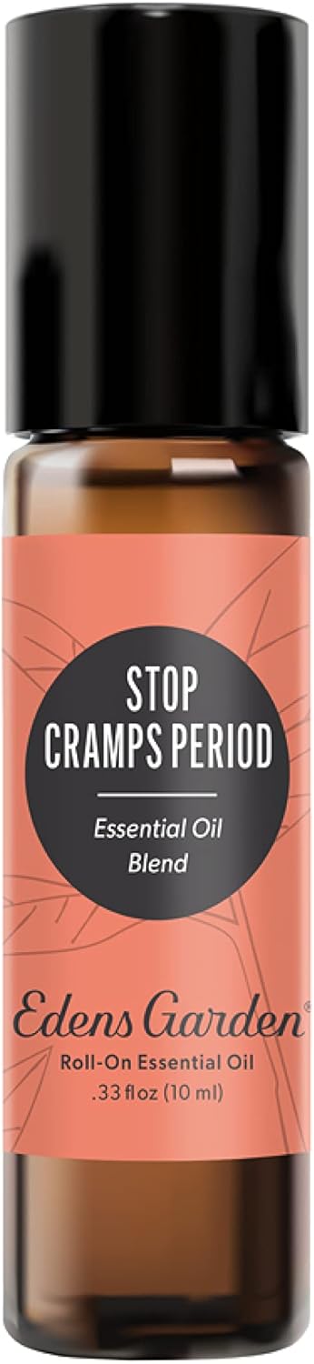 Edens Garden Stop Cramps Period Essential Oil Blend, 100% Pure & Natural Premium Best Recipe Therapeutic Aromatherapy Essential Oil Blends, Pre-Di...
