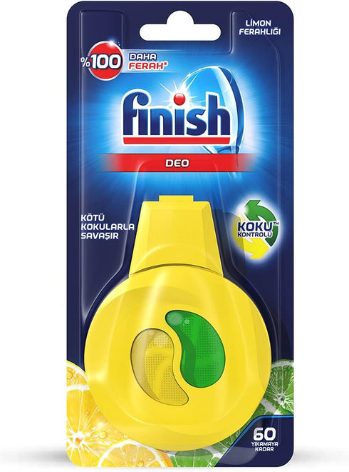 Finish Dishwasher Air Freshener Lemon - 60 Washes...
