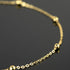 YOUBEIYEE 32.8 Feet Satellite Bead Chain for Jewelry Making 18K Gold Plated Brass Cross Chain Link Jewelry Chain Roll with Jump Rings and Lobster ...