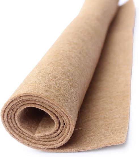 Camel Tan - Wool Felt Oversized Sheet - 35% Wool Blend - 1 12x18 inch Sheet...