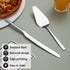 Wedding Cake Knife and Server Set, Cake Cutte Pie Server for Everyday, Wedding and Birthdays, Dishwasher Safe...