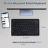 Bluetooth Keyboard for iPad 10th Generation,Mini Rechargeable Wireless keyboard Compatible with iPad 10.2 (9th/8th/7th), iPad Pro 13/12.9/11 Inch,...