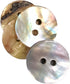 Natural Mother-of-Pearl Shell Buttons - AKOYA - 7 Sizes - Produced in Spain (15 mm)...