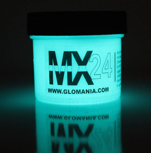 MX24 Glow in the Dark Paint 5 color 1/2oz set...