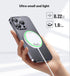 Magnetic Wireless Charger iPhone 15W Mag Safe Charger 2 Pack Wireless Charging Pad with Sleep-Friendly LED Light for iPhone 15 14 13 12 Pro Max Pl...