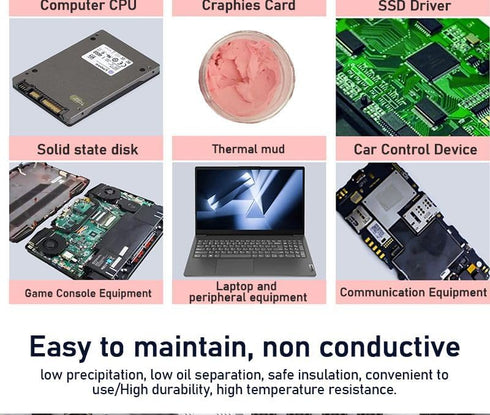 12.8w/mk Thermal Putty for VGA GPU IC Processor Rapid Cooling Thermal Pad Replacement Heat Blocking Putty High Performance (20g)...