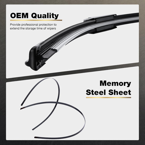 26"+16" Windshield Wiper Blades Replacement for Toyota RAV4 2022-2013 Corolla 2019-2009 /Honda CRV 2016-2012 Accord 2020-2018 /Elantra 2022-2017 O...