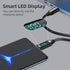 100W USB C Cable 2 Pack 6.6FT USB C to USB C Cable Silicone Fast Charging USB C to USB C Cable with LED Display for HTC U23 U23 Pro Desire 22 22 P...