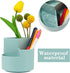 Desk Pencil Pen Holder, 360-degree Rotating Desktop Storage Organizer (White)...