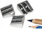 KUM 2-hole Pencil Sharpener Magnesium Alloy Wedge Profile...