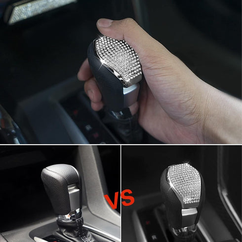 Gear Shift Knob Cover Trim car nterior Accessories Black Gear Shifter Knob Cover Compatible with Honda Civic Sedan 2022 Accord 10th 2018 2019 2020...