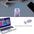L570 Wireless Bluetooth Mouse, Portable Rechargeable Mouse with Charging Cable, USB Receiver and Two Bluetooth, 4-Way Scrollig for MacBook Air/Pro...