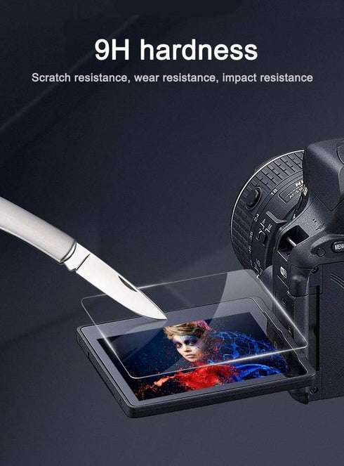 a7iii Screen Protector for Sony Alpha a7iii a7siii a7riv iii ii a7c Camera (3 Pack), WH1916 Tempered Glass Protective Film Anti-Dust Anti-Scrach...